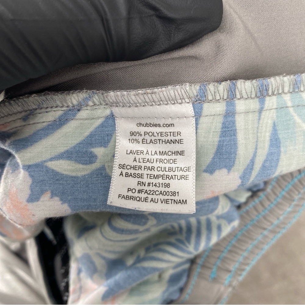 Chubbies Pants Mens XL Grey Everywear Performance Chino Stretch Elastic Waist - Picture 9 of 16